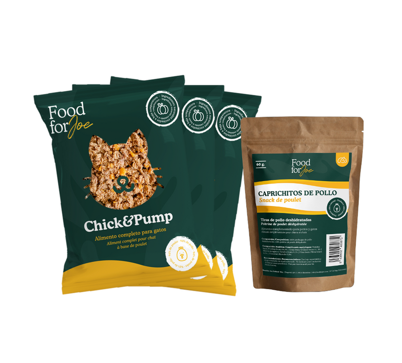 Pack Pollo para Gatos (1,2kg)