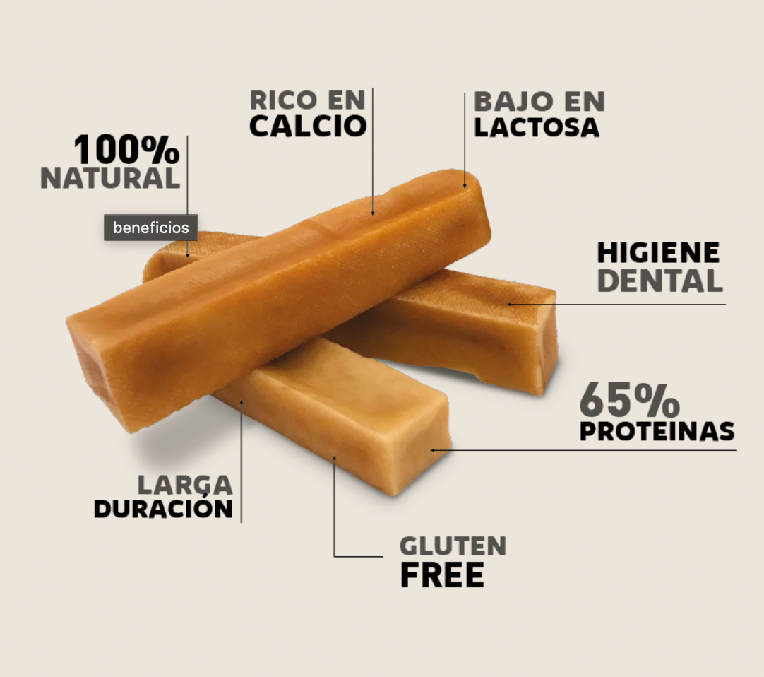 Barrita Churpi - Mordedor natural con leche de Yak del Himalaya