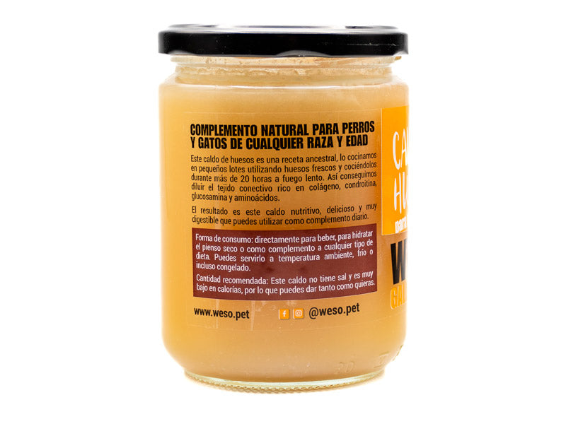 Caldo de huesos para perros y gatos - 400 ml