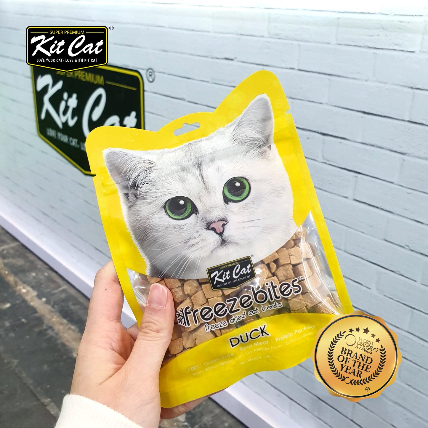Kit Cat FreezeBites - Pato 15g
