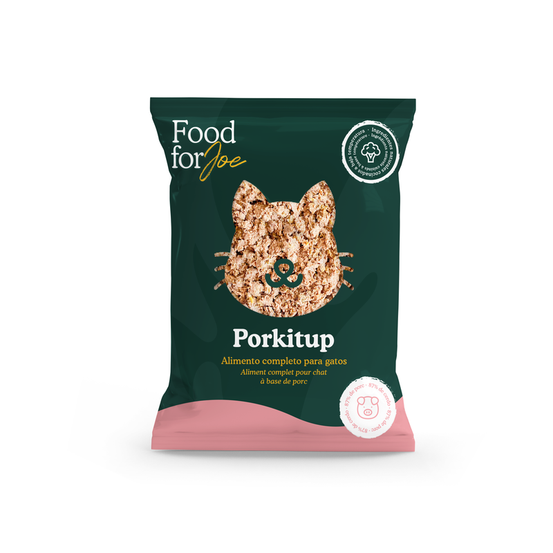 Porkitup - menú de cerdo para gatos 100g