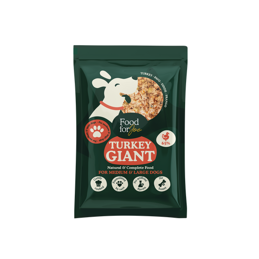 Giant Pavo 1200 gr - Receta de pavo para perros medianos y grandes