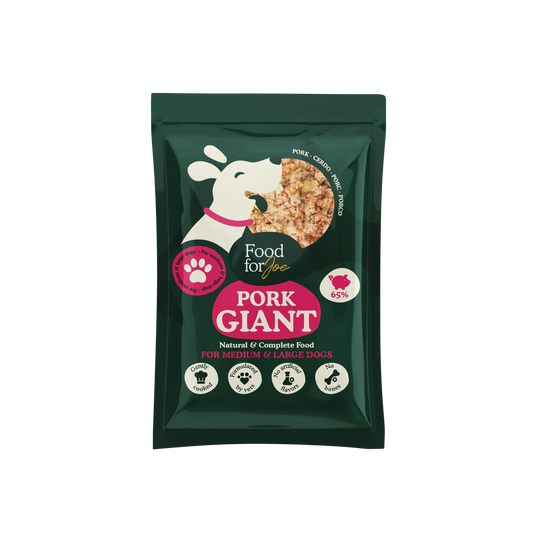Giant Cerdo 1200 gr - Receta de cerdo para perros medianos y grandes