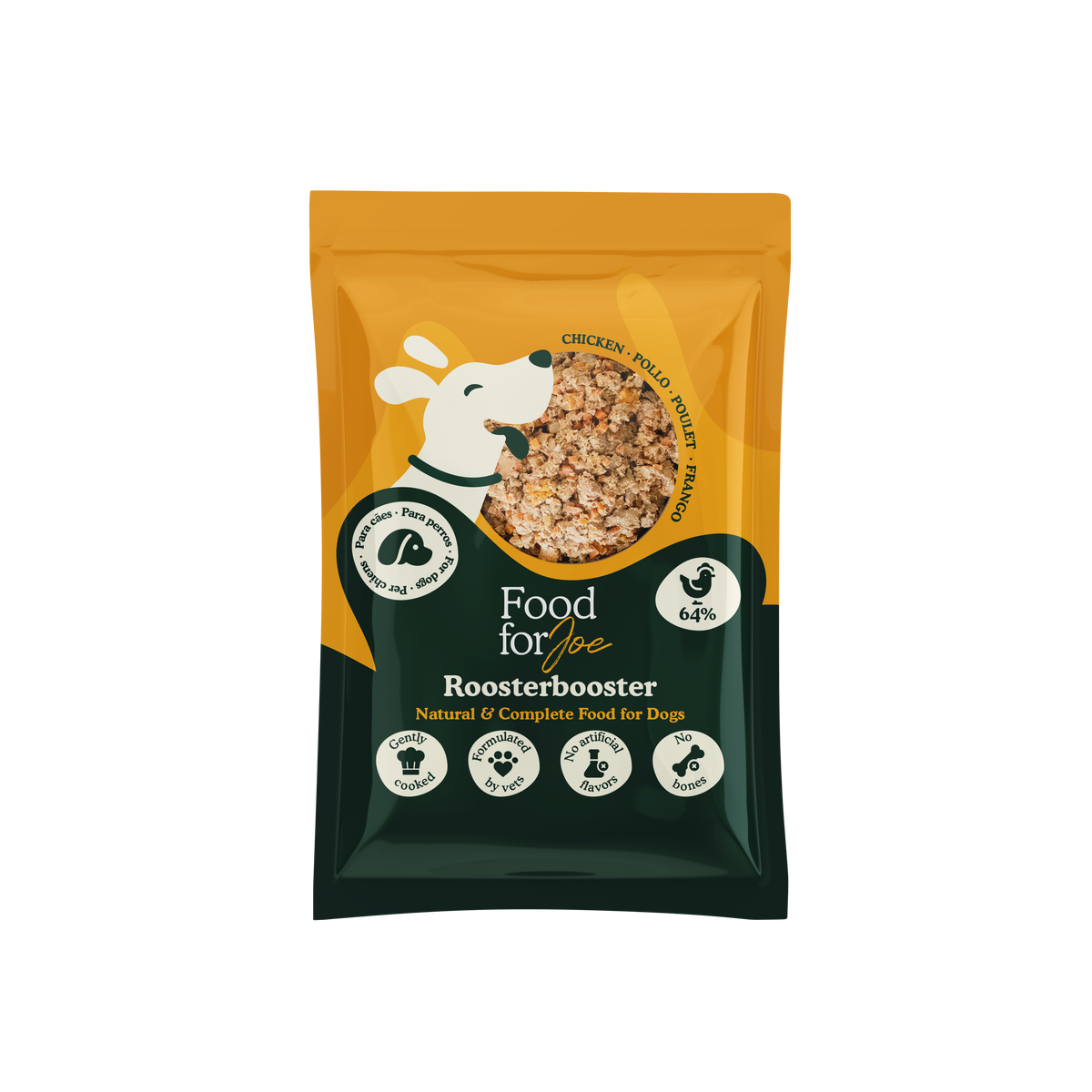 Roosterbooster - menú de pollo para perros 400g