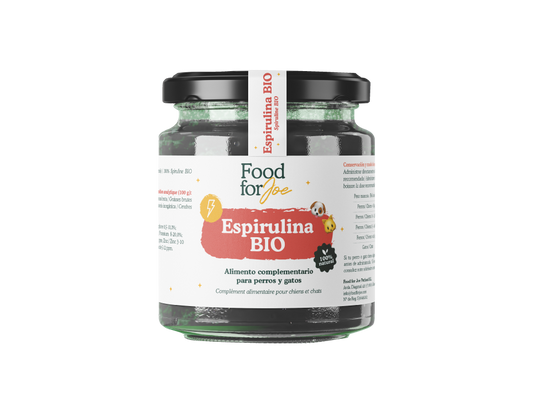 Espirulina BIO Food for Joe - Suplemento natural para perros y gatos
