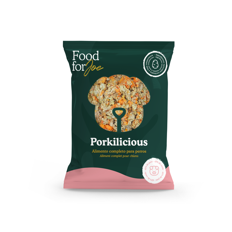 Porkilicious - menú de cerdo para perros 200g