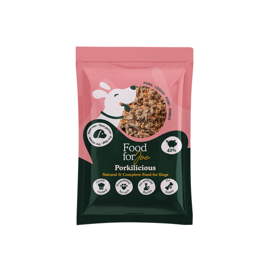 Porkilicious - menú de cerdo para perros 800g