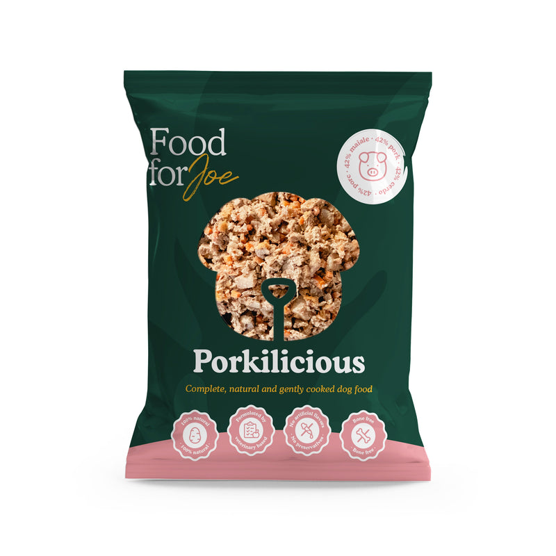 🎁 Porkilicious - menú de cerdo para perros 200g (100% off)