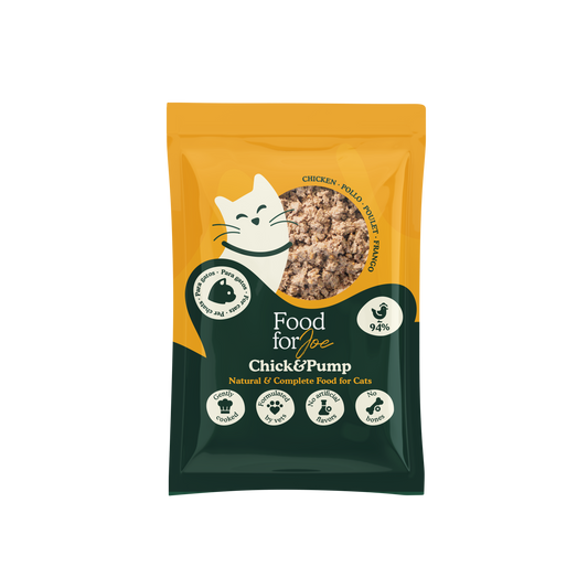 Chick&Pump - menú de pollo para gatos 200g