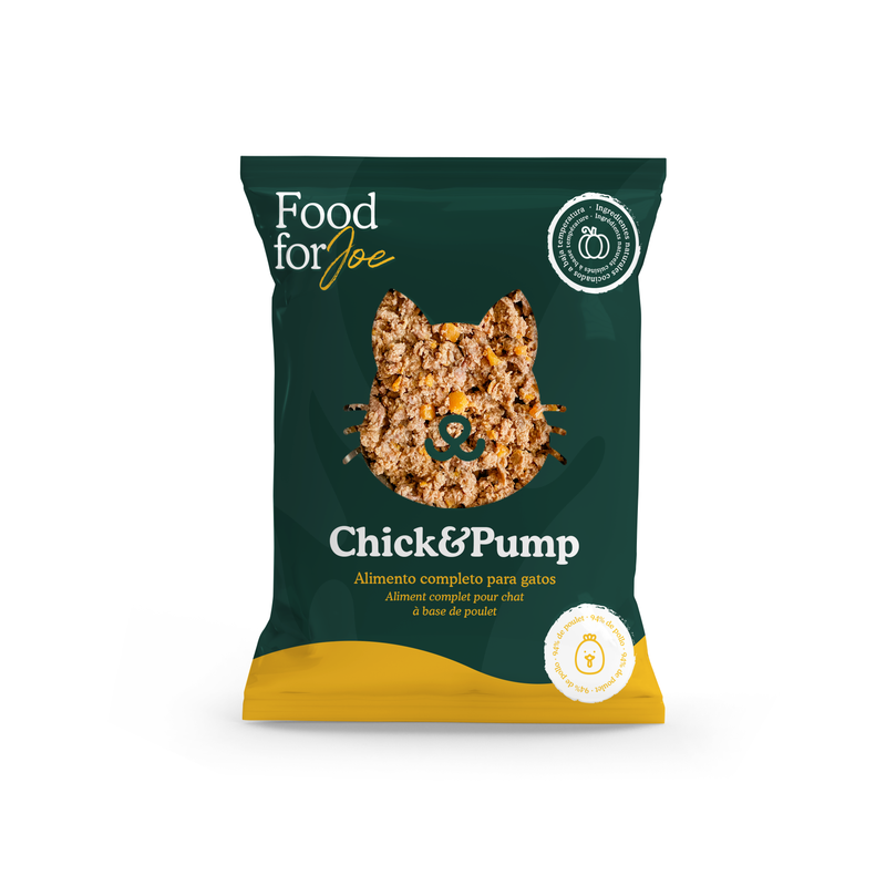 Chick&Pump - menú de pollo para gatos 100g