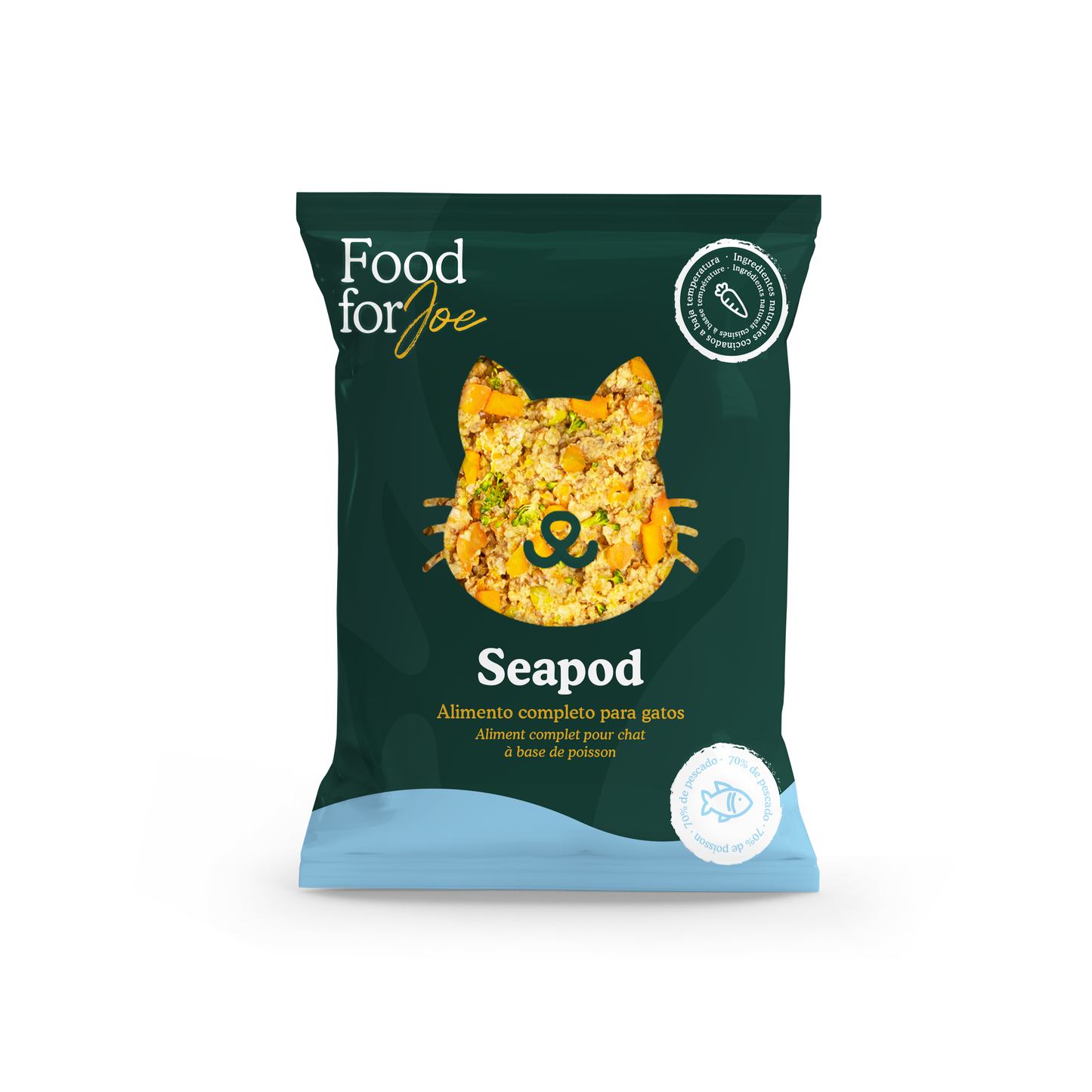Seapod - menú de pescado para gatos 100g
