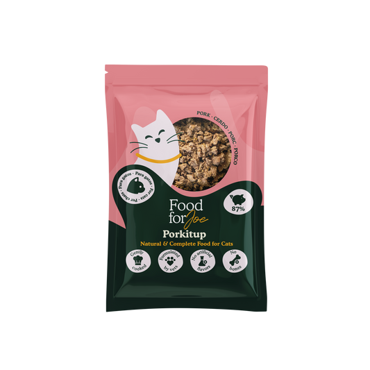 Porkitup - menú de cerdo para gatos 200g