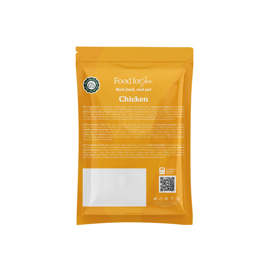 Giant Pollo 1200 gr - Receta de pollo para perros medianos y grandes