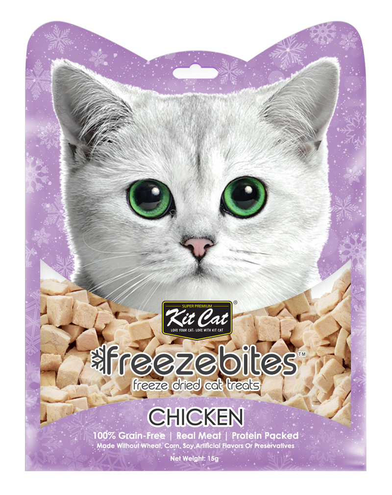 Kit Cat FreezeBites - Pollo 15g