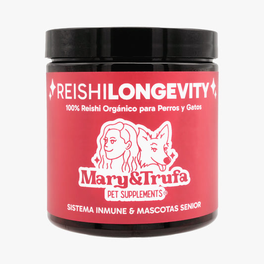 Reishi Longevity - Hongos medicinales para perro y gato