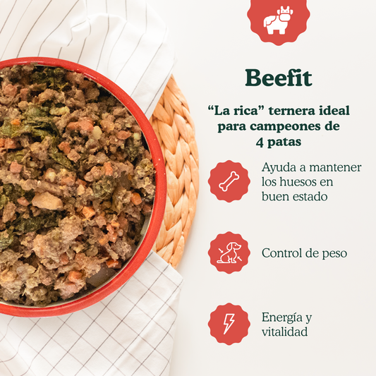 Beefit - Menú de ternera para perros 800g