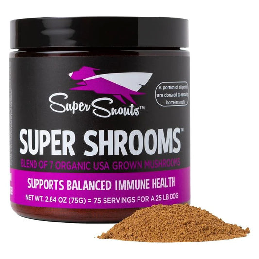 Super Shrooms - Hongos medicinales para perro y gato
