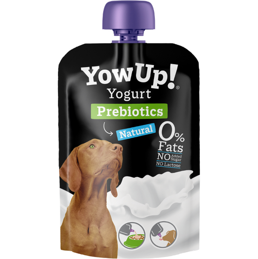 Yow Up yogur natural sin lactosa  - Prebiótico para perro