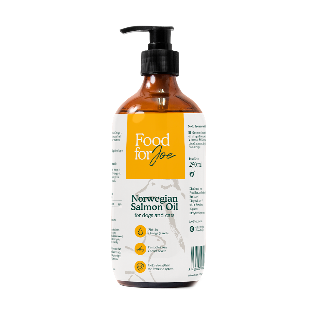 Aceite de Salmón - Suplemento 100% natural para perros y gatos